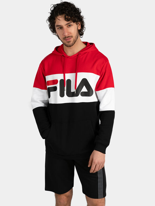 Cotton hooded sweatshirt - 1