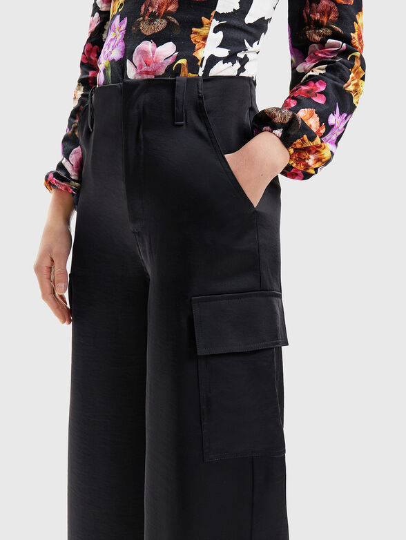 THELMA-LACROIX black cargo pants - 3