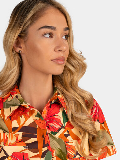 FABIENNE jumpsuit with floral print - 3