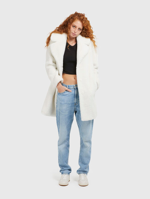 PENNY coat with contrast detail on the back