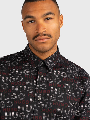 EMERO monogram shirt  - 4