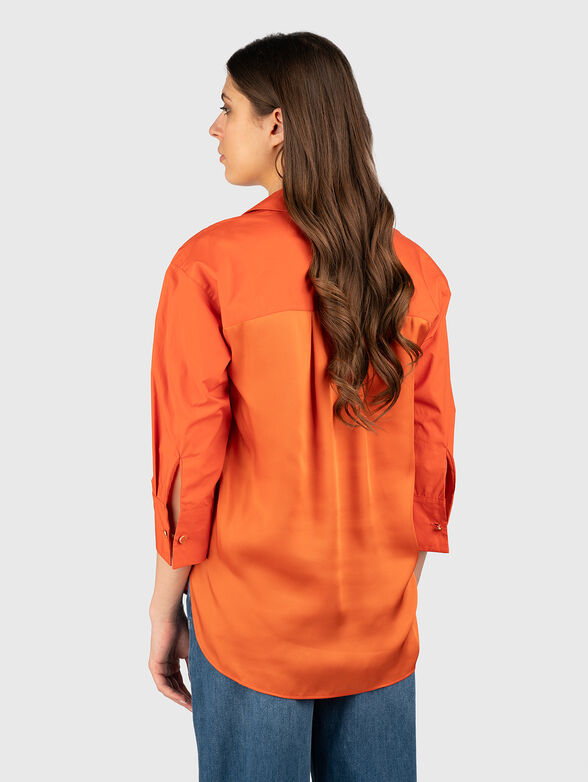 Cotton shirt with pocket - 1