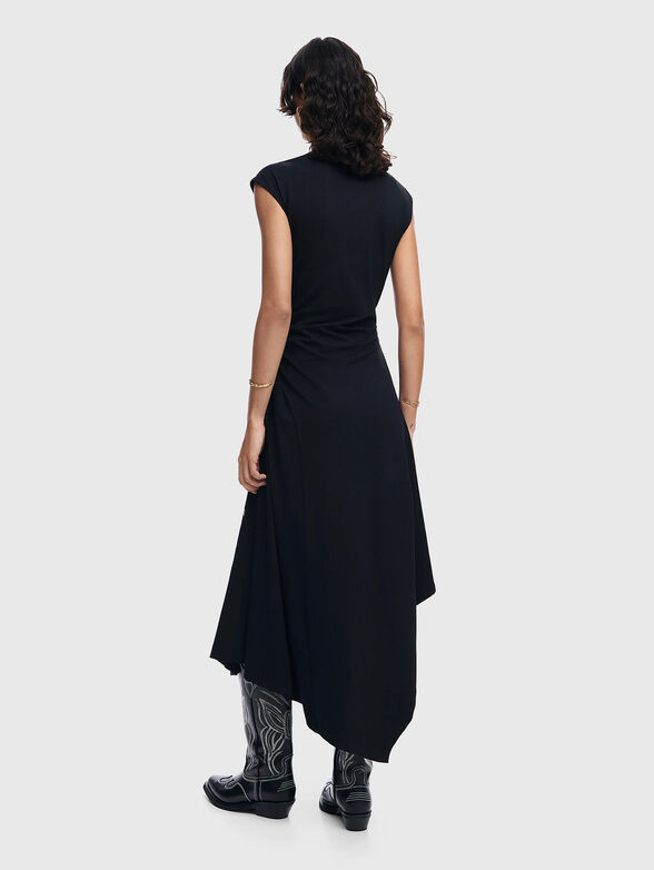 Asymmetric floral dress - 1