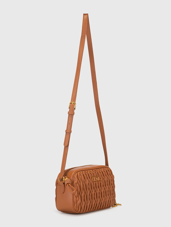 Black crossbody bag in eco leather - 2