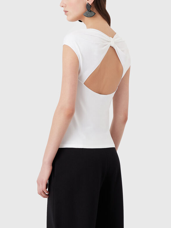 White top with accent back - 2
