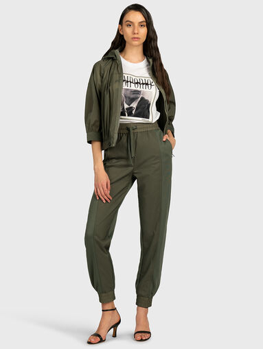 Green sports pants - 5