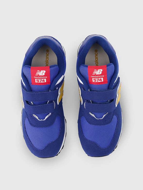 574 sneakers with contrast logo accent - 6