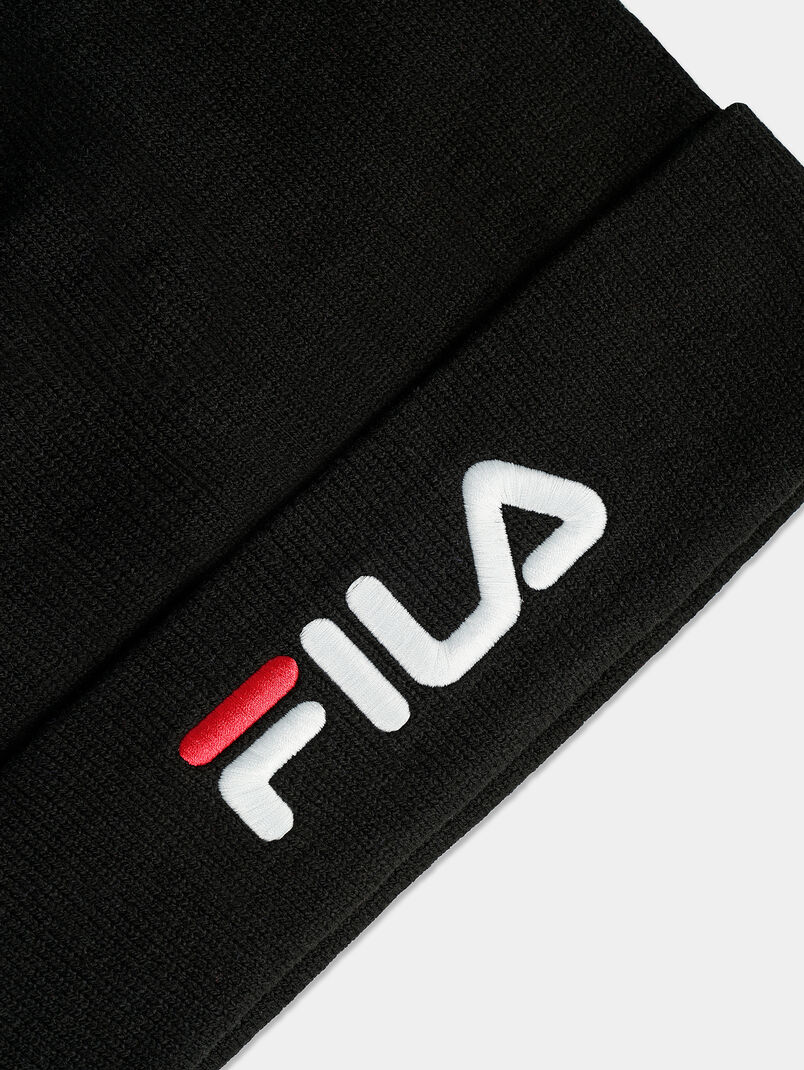 SLOUCHY Unisex beanie in black - 3