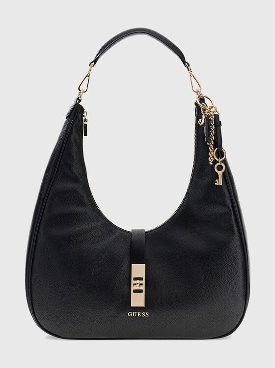 Черна хобо чанта BROOKE - 1