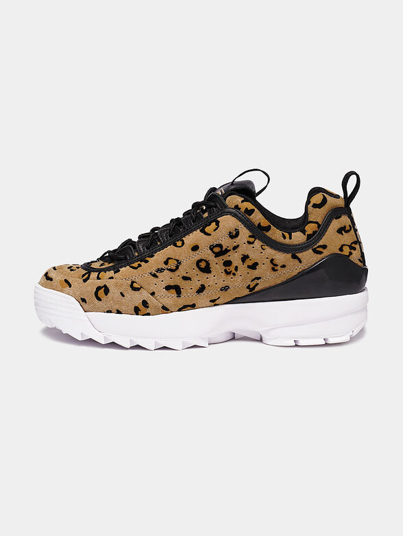 DISRUPTOR Suede sneakers with leopard print - 4