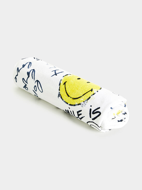 Beach towel with SMILEY® print - 1