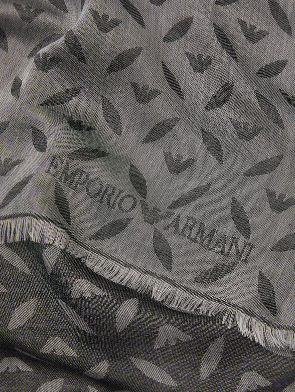 Cotton blend scarf  - 2