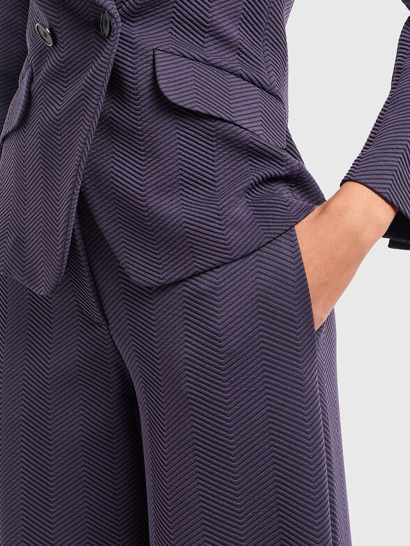 Dark blue trousers - 4