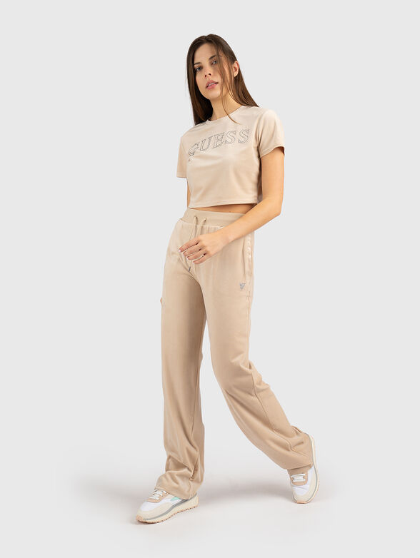 Sport trousers with ties - 4