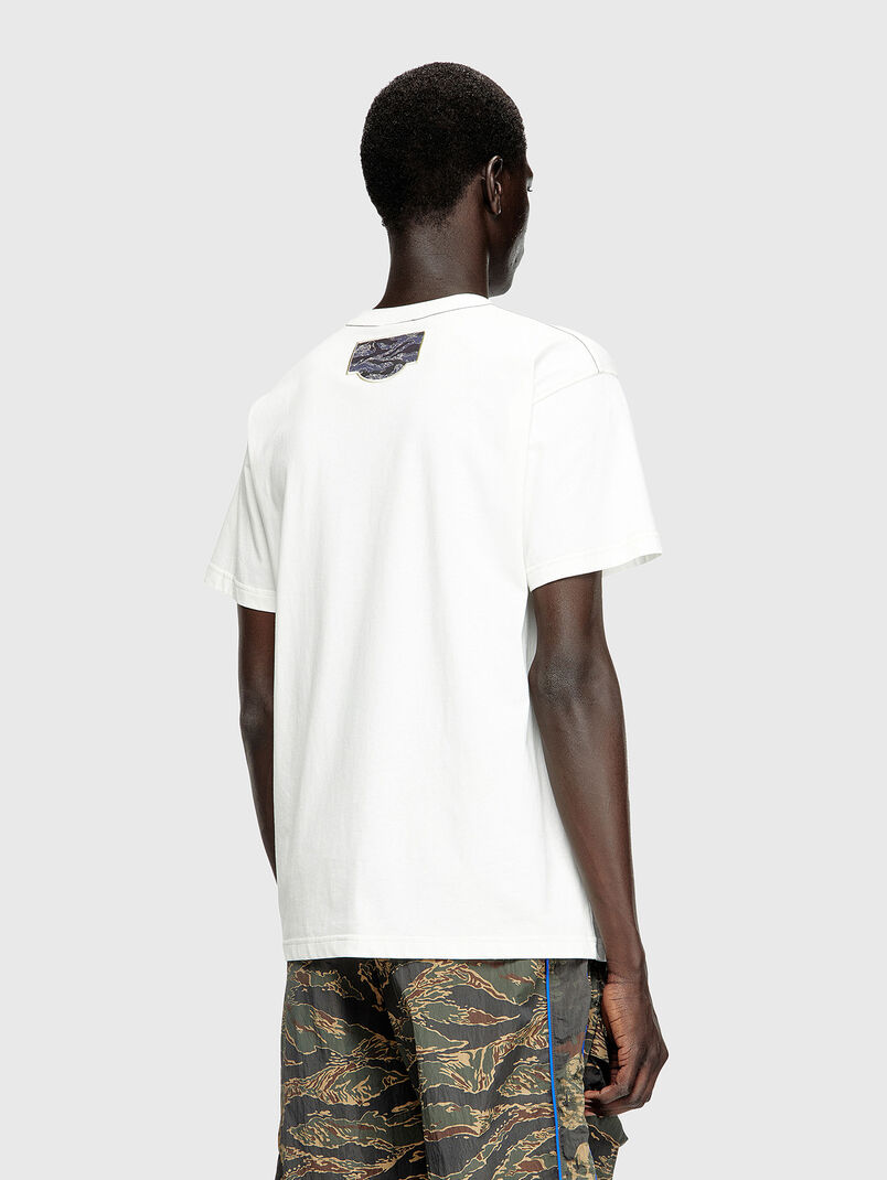 T-NORM-T3 cotton T-shirt with logo embroidery - 3