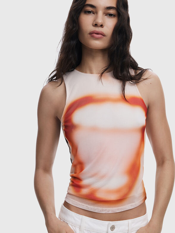 Top with abstract print - 6