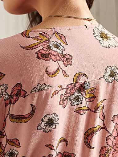 Floral print dress - 4