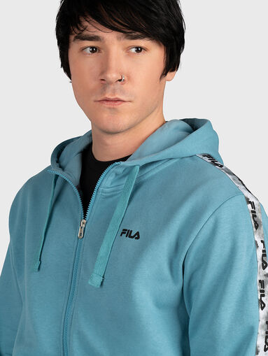 BASTHAL hooded sweatshirt with a zip - 5