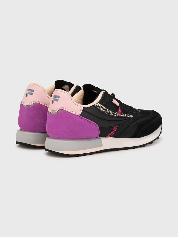 RETRONIQUE 22 sneakers with purple details - 3
