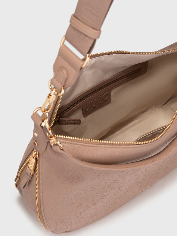 Crossbody bag with perforations  - 6