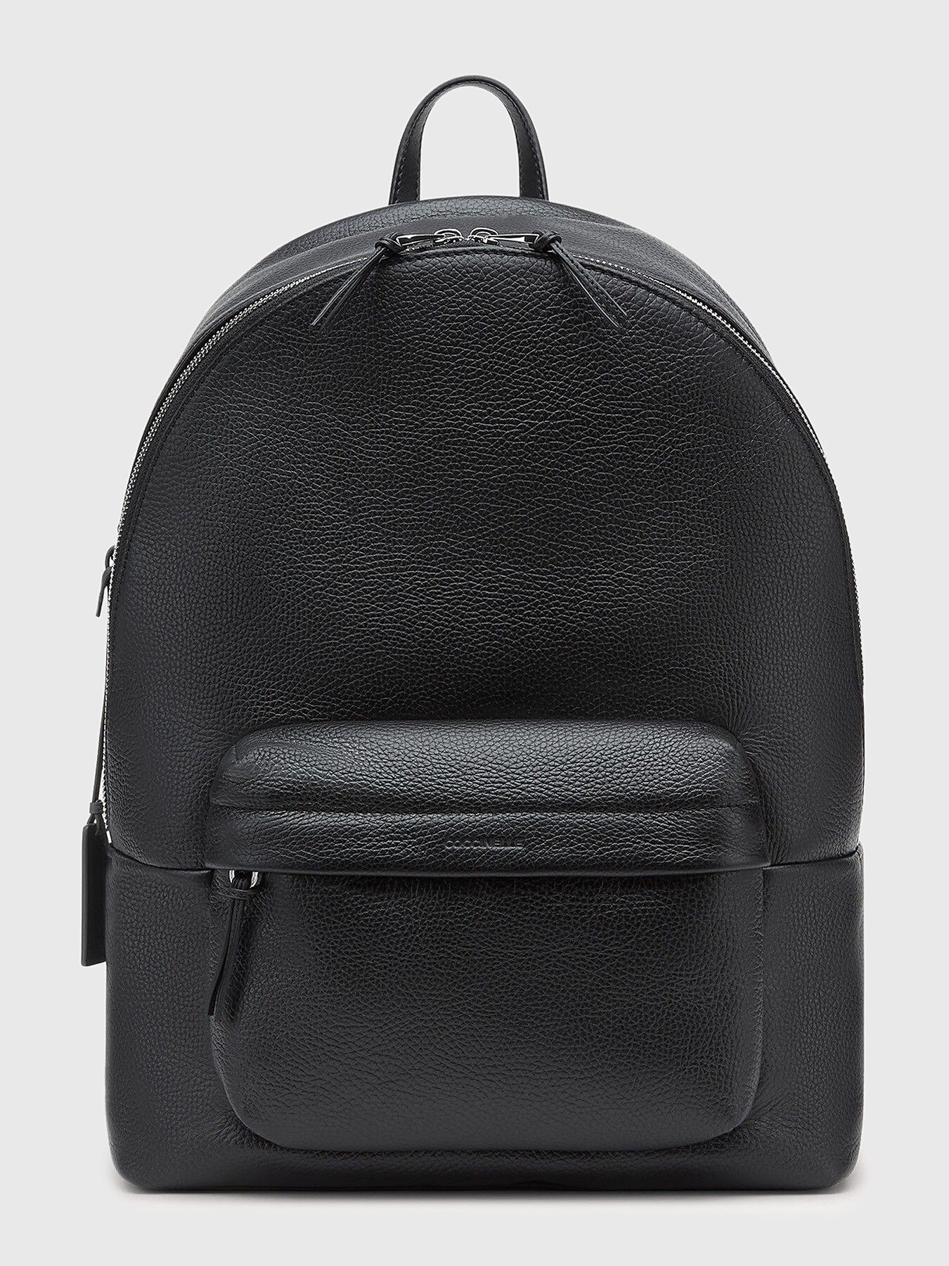 Black leather backpack brand COCCINELLE Globalbrandsstore en