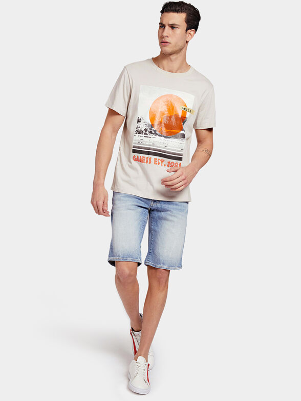 SONNY Denim shorts with washed effect - 2