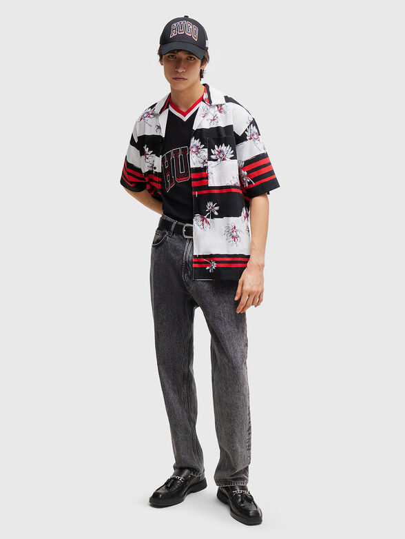 EGEENO shirt with short sleeves and print - 2