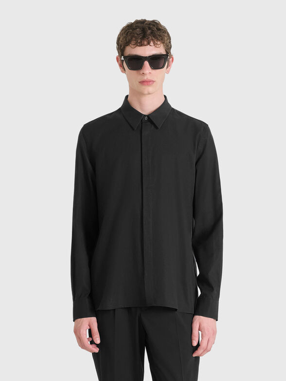 DENVER long sleeve shirt in black - 1