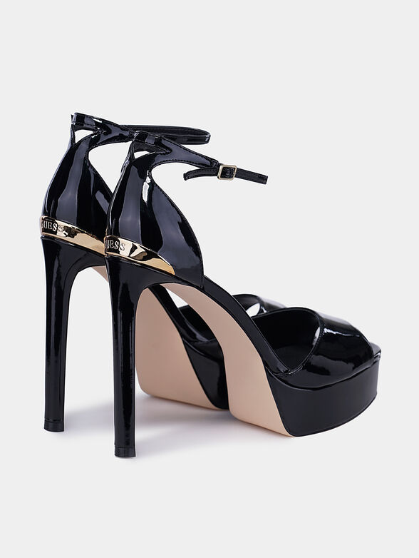 ALDEN2 High heel sandals with patent look - 2