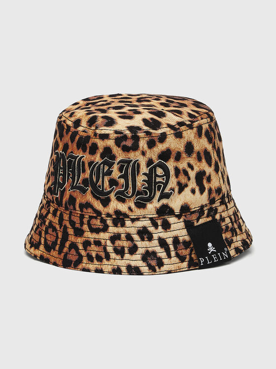 Bucket hat with leopard print - 1