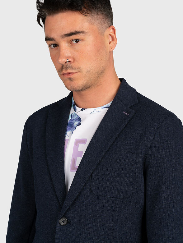 MYRON blazer in blue color - 5