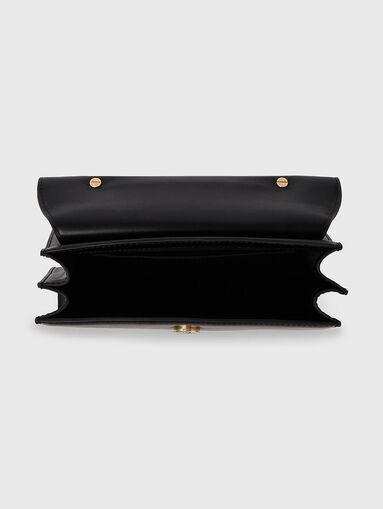 K/ARCHIVE FAN black leather bag - 5