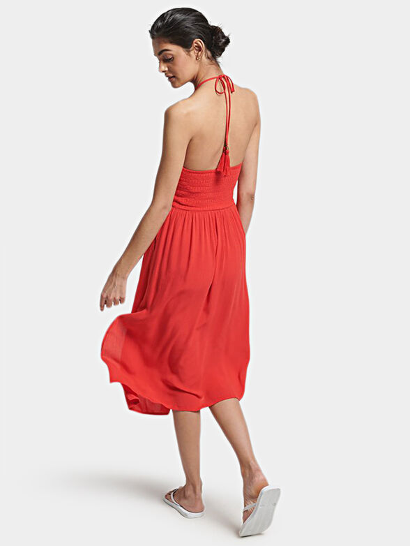 Midi dress with slits - 2