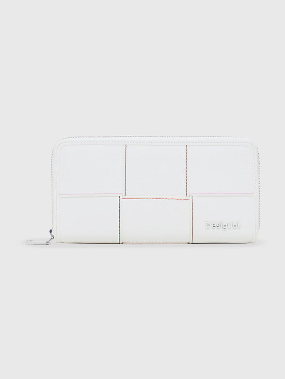 FIONA wallet with accent stitching - 0