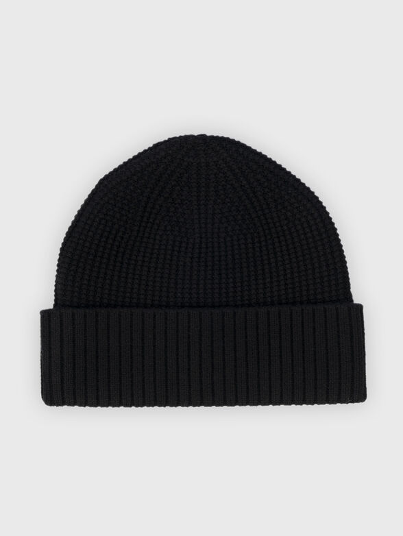 Hat and scarf set with triangular logo - 3