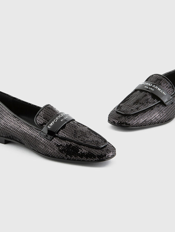 Loafers with sequins - 4
