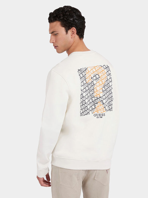 ERMES sweatshirt with logo embroideries on back - 2