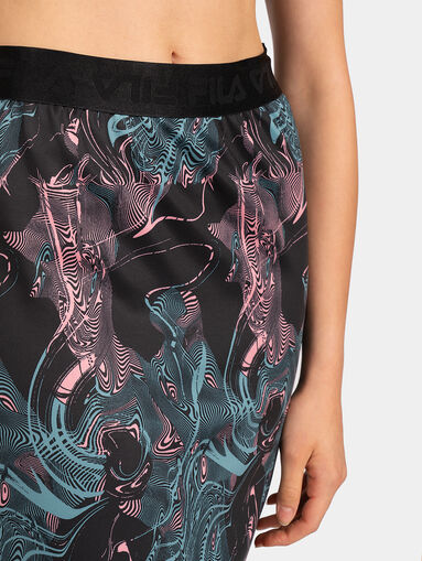 DES AOP galaxy print skirt - 2