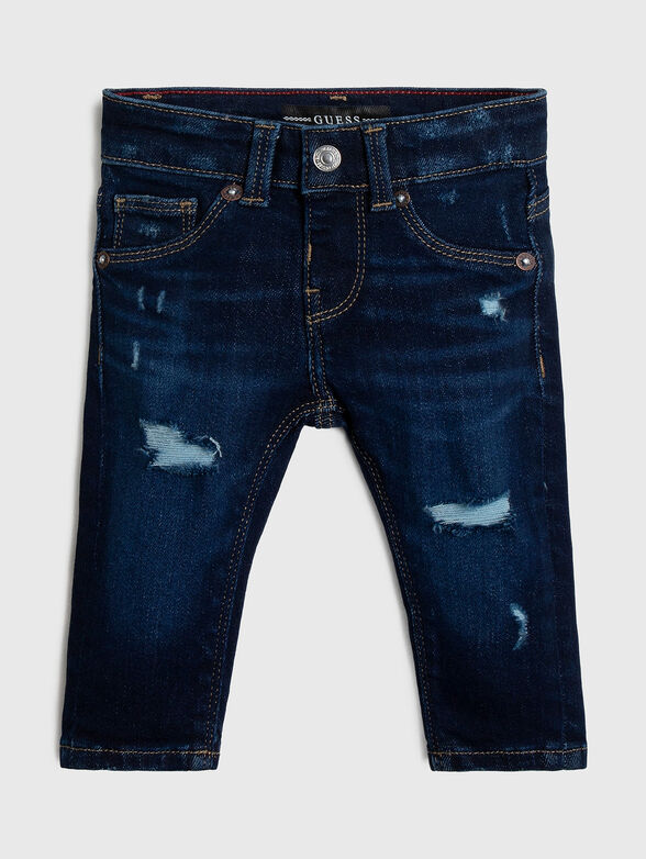 Dark blue jeans - 1