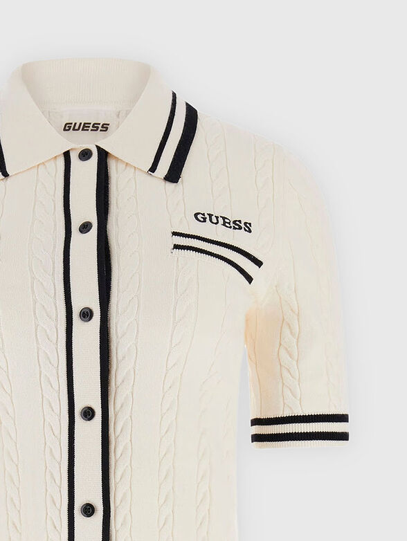 SHARI short-sleeved cardigan  - 2