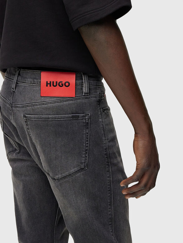 Grey jeans with washed effect - 3