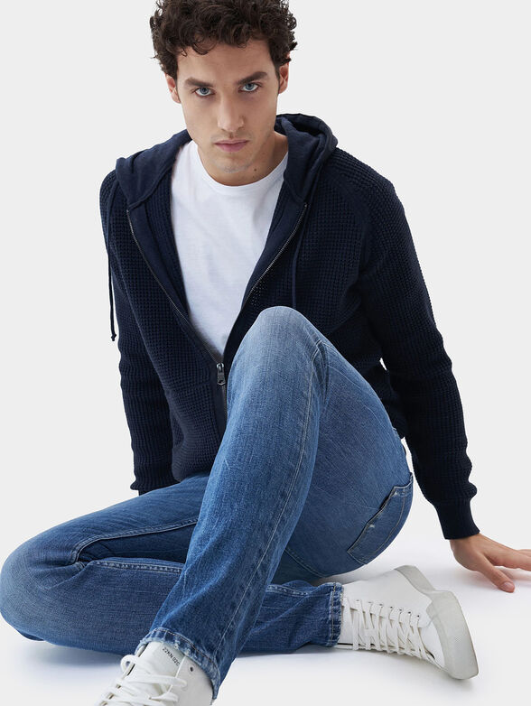 Slim blue jeans - 6