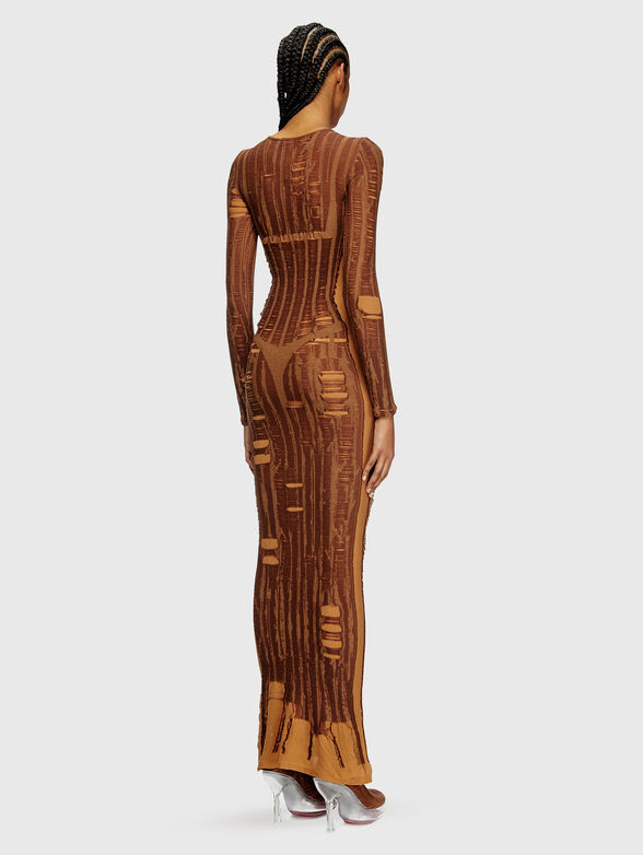 M-CALIMERA maxi dress with accent ribs - 1