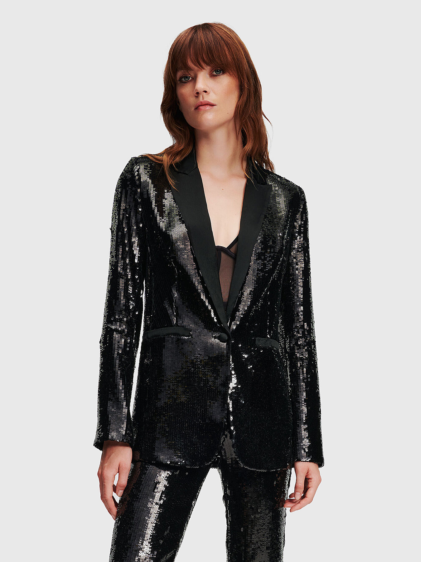 Sequins blazer brand Karl Lagerfeld Globalbrandsstore en