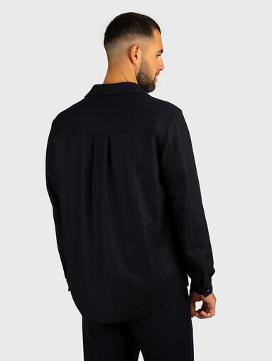 Long sleeved wool shirt - 3