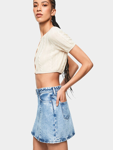 DUA LIPA X PEPE JEANS Mini skirt - 4