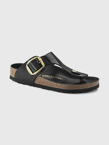 GIZEH genuine leather slippers - 3