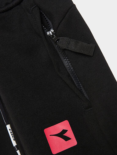 URBANITY black sports pants - 4