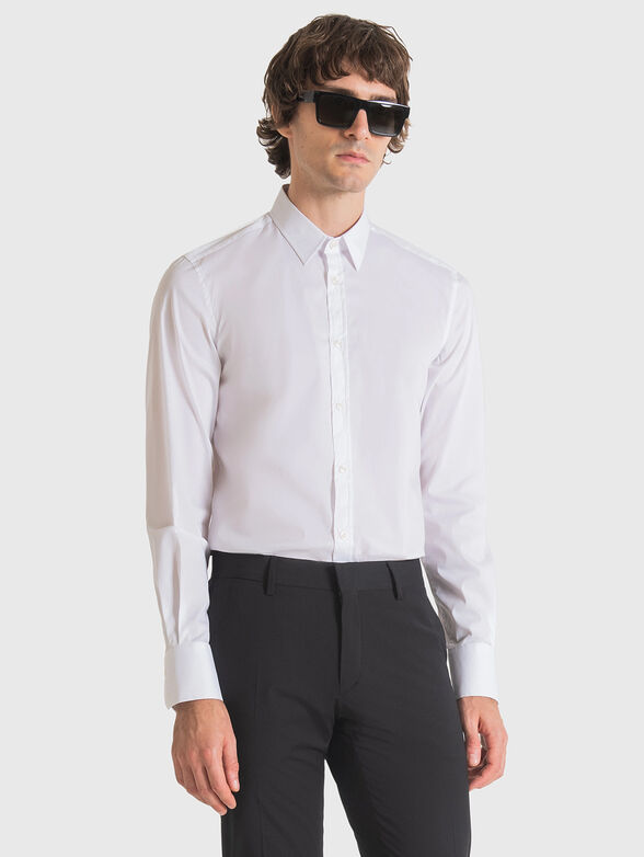 MILANO black slim shirt - 4