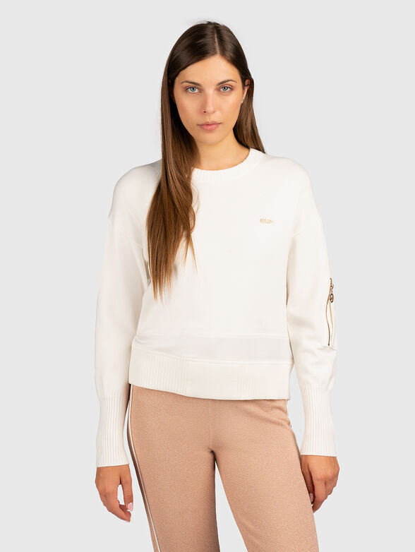 Sweater from viscose blend - 1